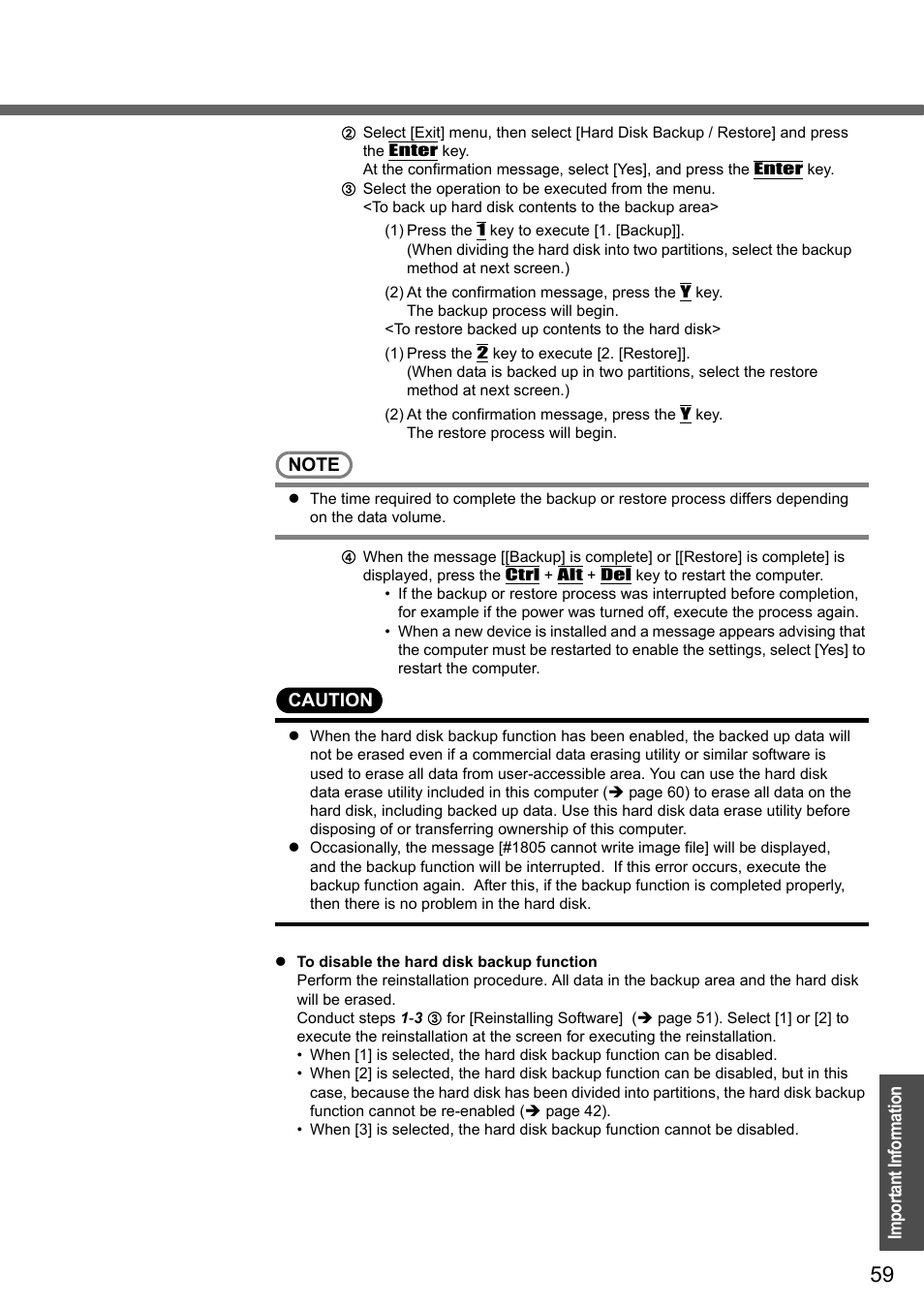 Panasonic CF-Y4 User Manual | Page 59 / 68