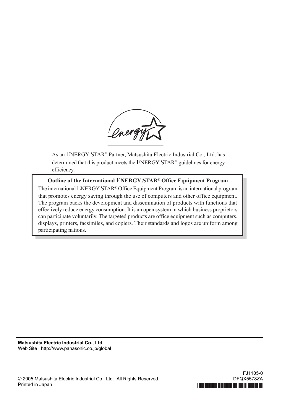 Panasonic CF-Y4 User Manual | Page 68 / 68