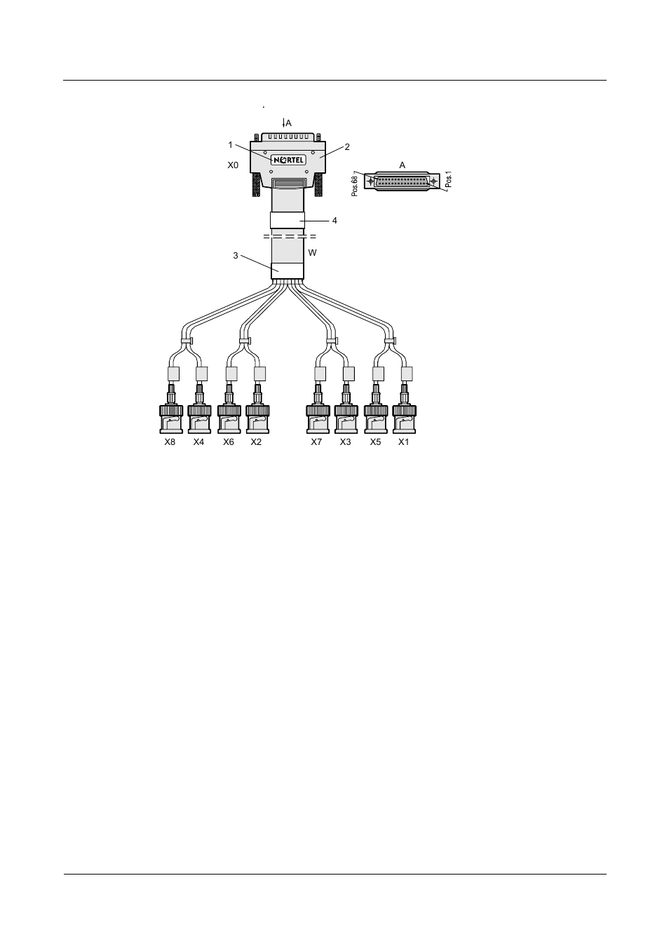 Figure 5-7 the 75-ohm 4e1/4ce1 coaxial cable -9 | Panasonic 324566-A User Manual | Page 111 / 172