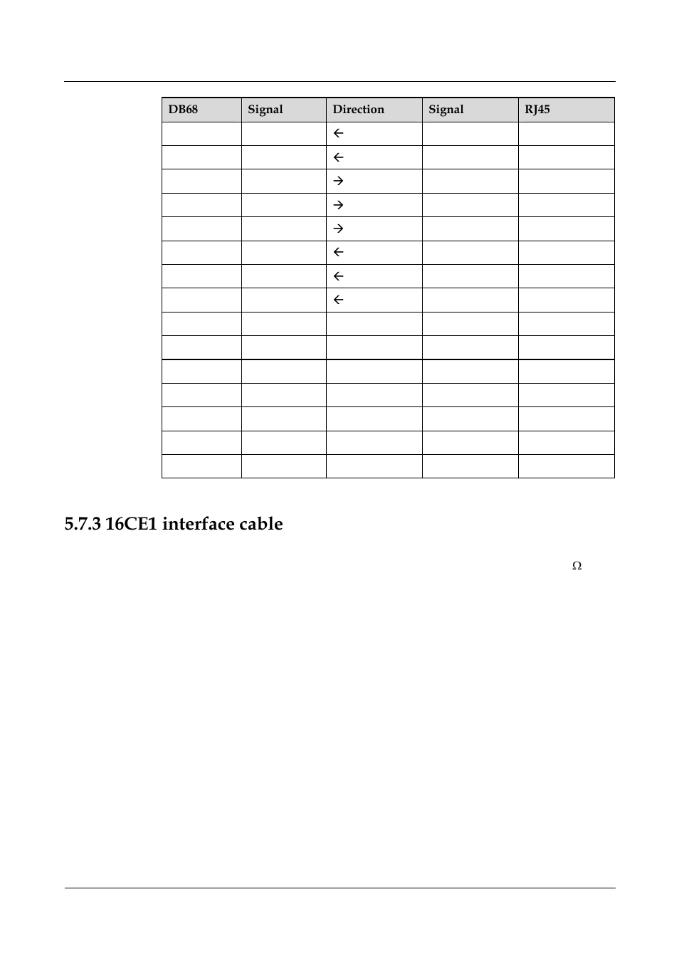 3 16ce1 interface cable | Panasonic 324566-A User Manual | Page 120 / 172