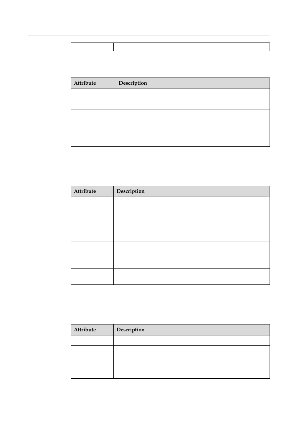 Table 4-8 aux interface attributes | Panasonic 324566-A User Manual | Page 74 / 172