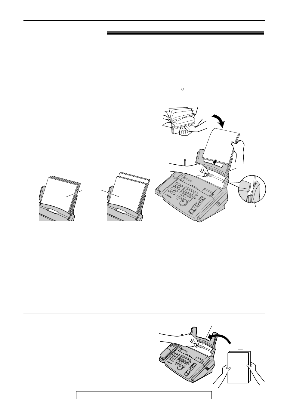 Setup (main unit), Recording paper | Panasonic KX-FPC95 User Manual | Page 13 / 112