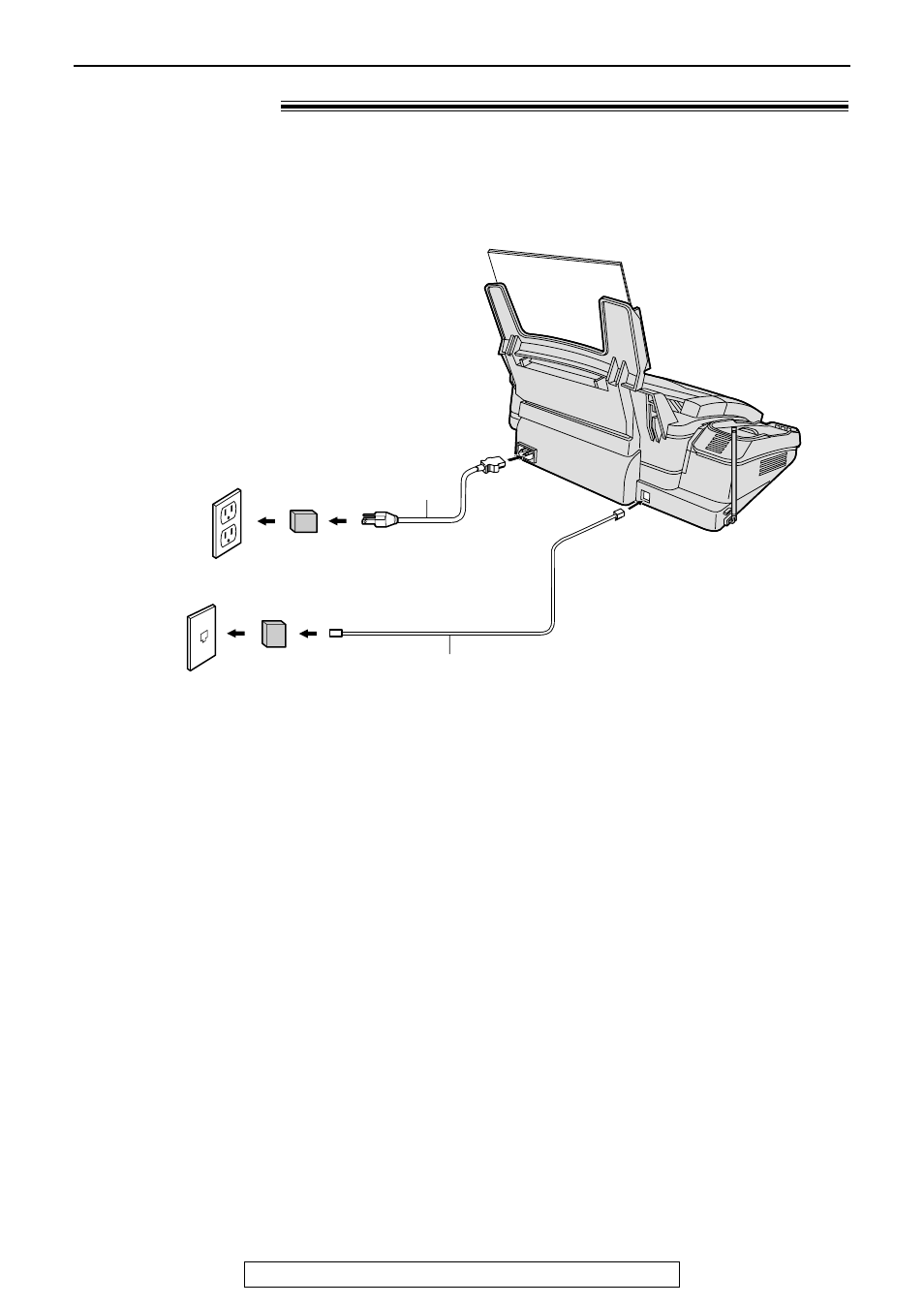 Setup (main unit), Connections | Panasonic KX-FPC95 User Manual | Page 14 / 112