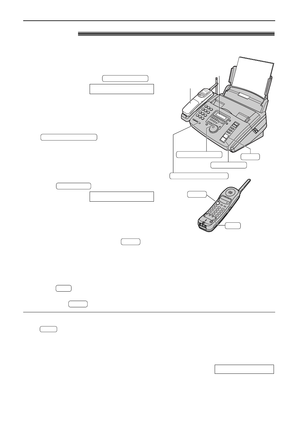 Receiving faxes, Tel mode ! (answering all calls manually), Activating the tel mode receiving a fax manually | Panasonic KX-FPC95 User Manual | Page 60 / 112