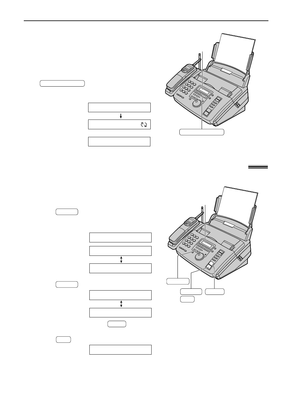 Greeting, Erasing your own recorded greeting messages, Checking the greeting messages | Panasonic KX-FPC95 User Manual | Page 71 / 112