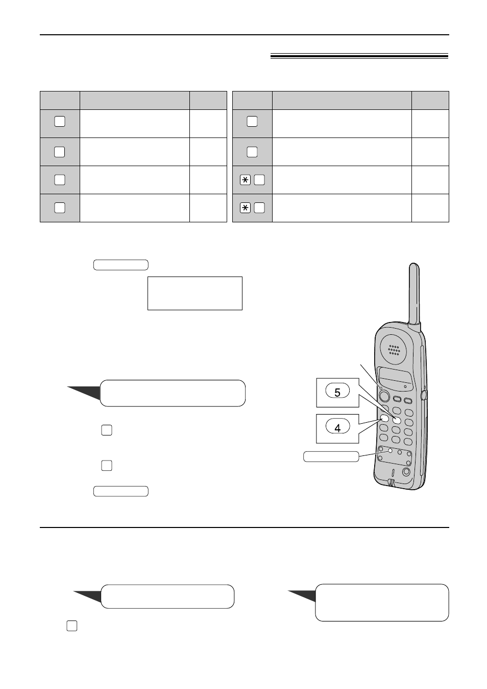 From the handset, Operating from the handset, Listening to record messages | Panasonic KX-FPC95 User Manual | Page 75 / 112