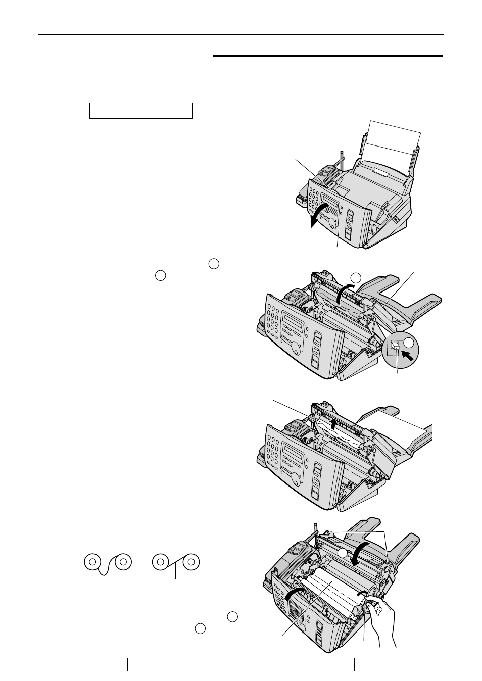 Jams, Recording paper jam | Panasonic KX-FPC95 User Manual | Page 98 / 112