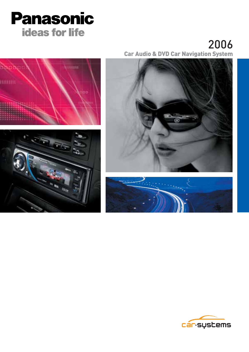 Panasonic Car Audio & DVD Car Navigation System User Manual | 44 pages