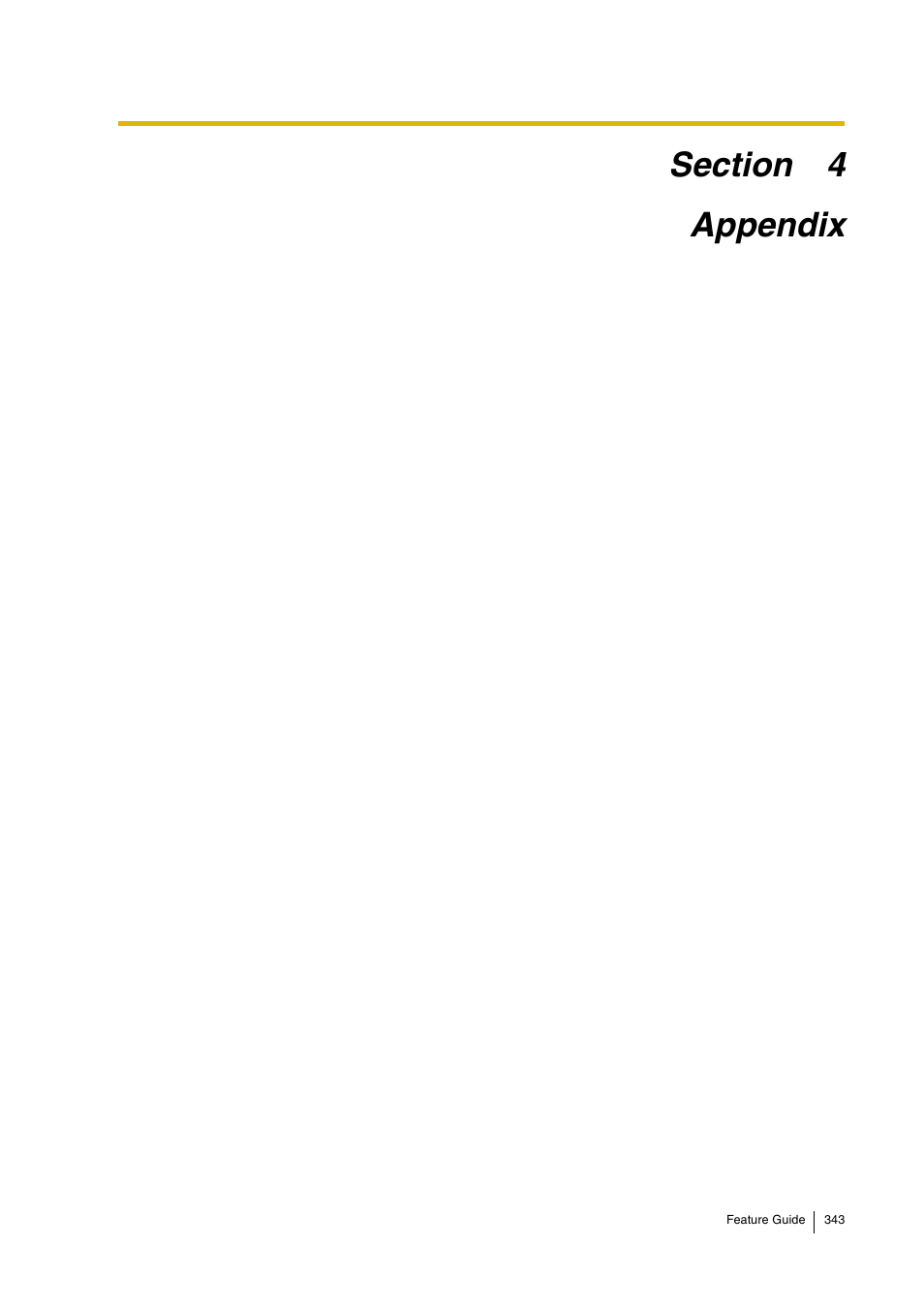 Appendix | Panasonic HYBRID IP-PBX KX-TDA200 User Manual | Page 343 / 358