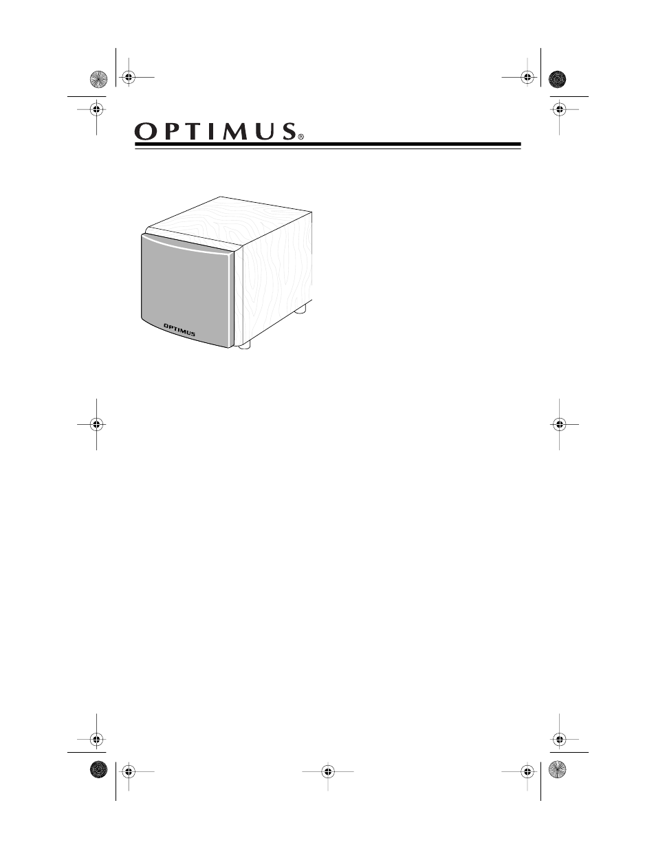 Panasonic PRO-SW100P User Manual | 8 pages