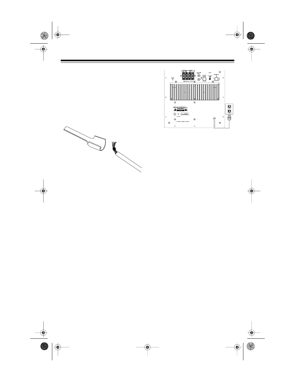 Connecting to power, Adjusting the volume | Panasonic PRO-SW100P User Manual | Page 5 / 8