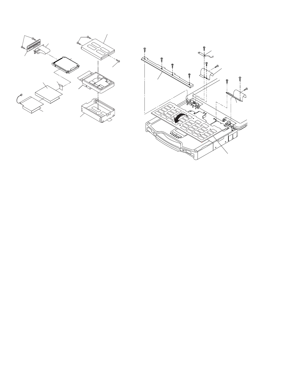 Removing the hdd | Panasonic CF-30KTPAXxM User Manual | Page 25 / 90