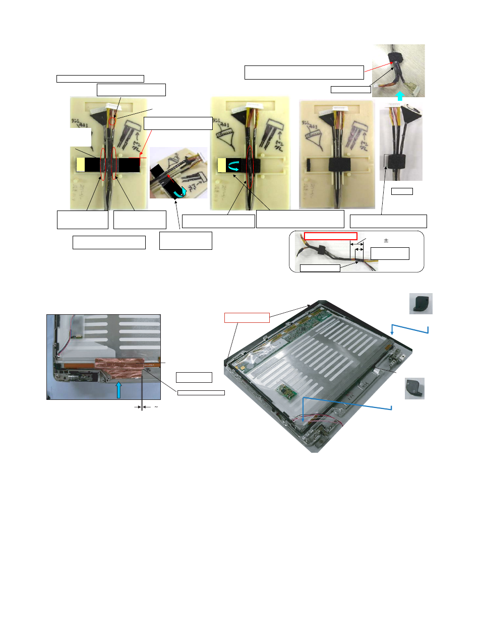 13 preparations assembly of lcd unit | Panasonic CF-30KTPAXxM User Manual | Page 36 / 90