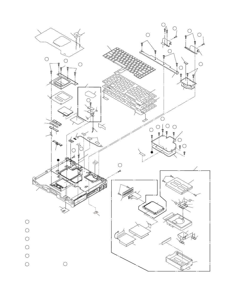 10 exploded view | Panasonic CF-30KTPAXxM User Manual | Page 65 / 90