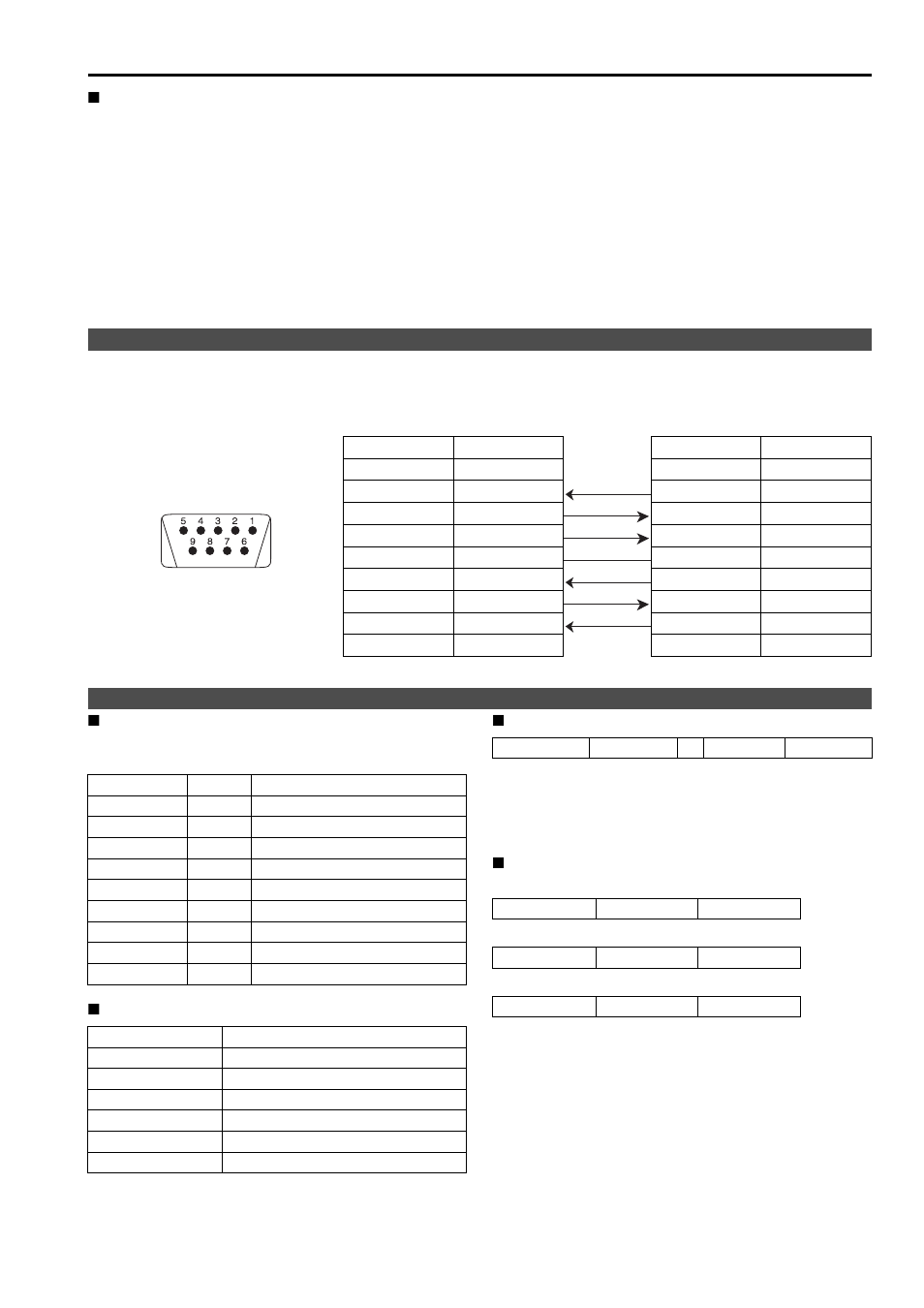 Remote specifications, Continued) | Panasonic BT-LH2600W User Manual | Page 49 / 56