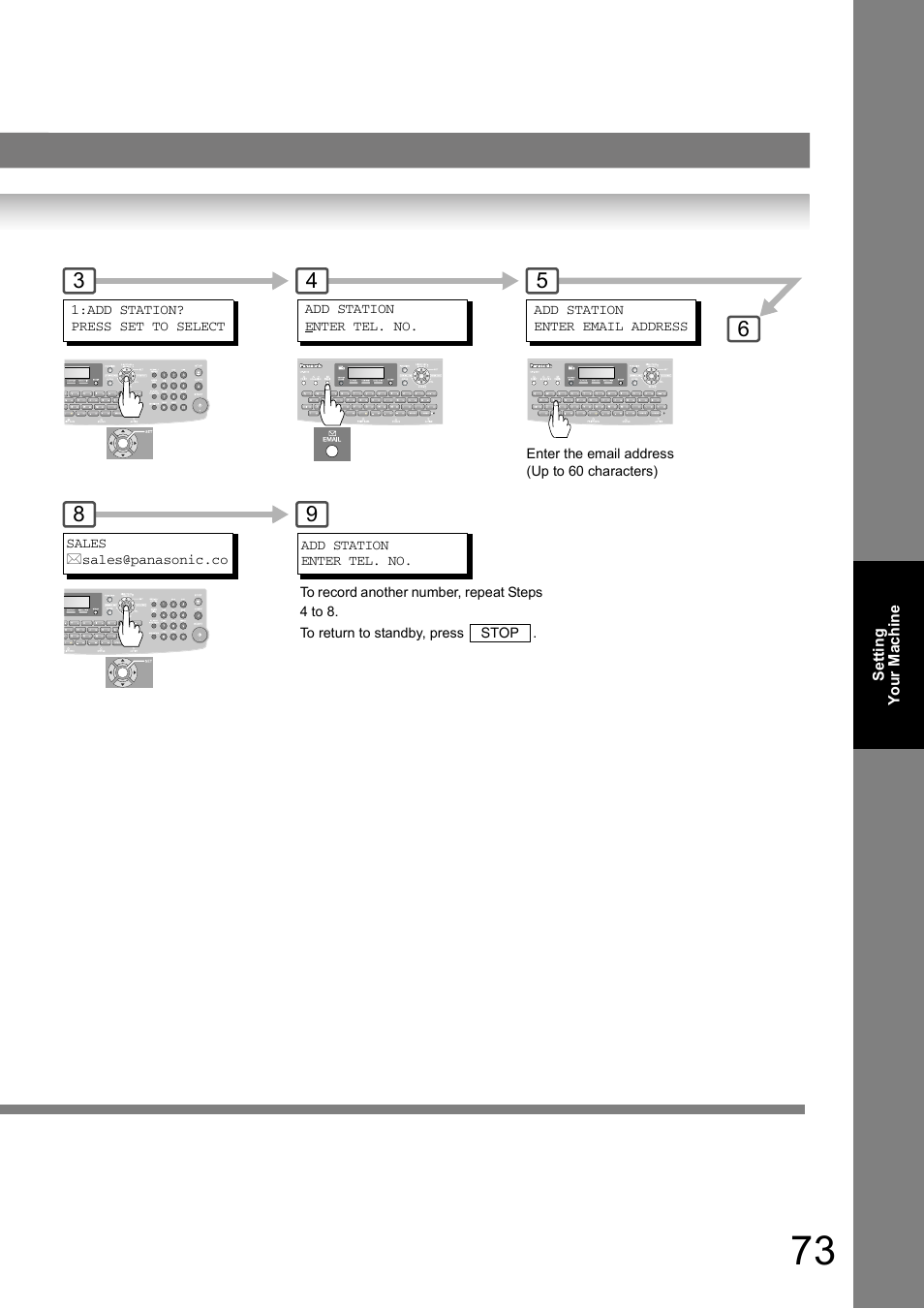 Panasonic UF-8000 User Manual | Page 73 / 126