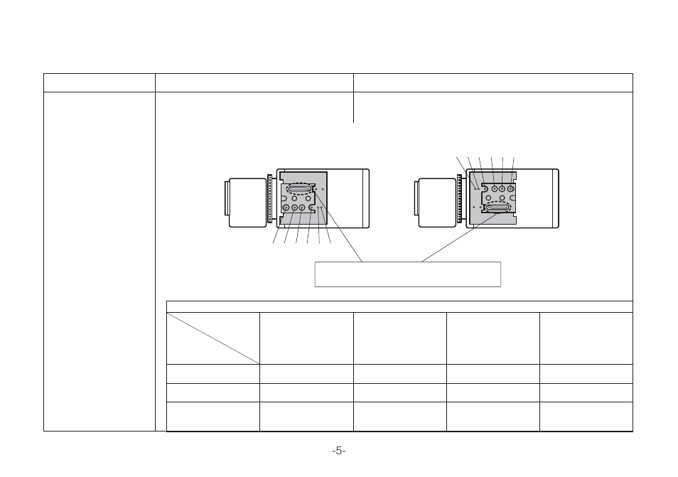 Applicable models and mounting | Panasonic WV-7110A User Manual | Page 5 / 12