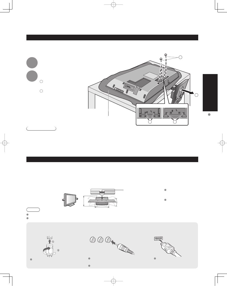 Referencia de las conexiones, Guía de inicio rápido | Panasonic TC-32LZ800 User Manual | Page 67 / 114