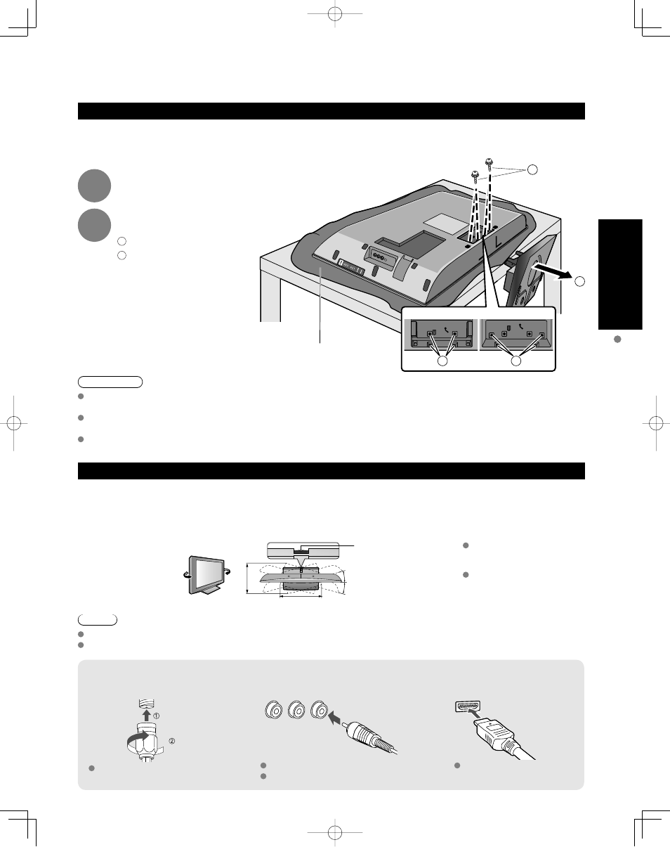 Quick start guide | Panasonic TC-32LZ800 User Manual | Page 7 / 114