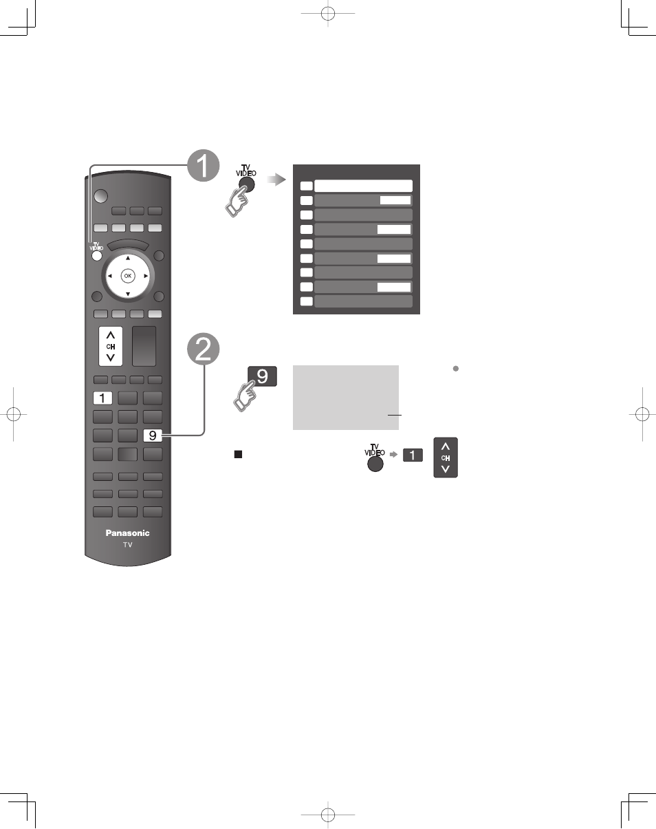 Visualización del menú de selección de entrada, Seleccione “pc | Panasonic TC-32LZ800 User Manual | Page 82 / 114