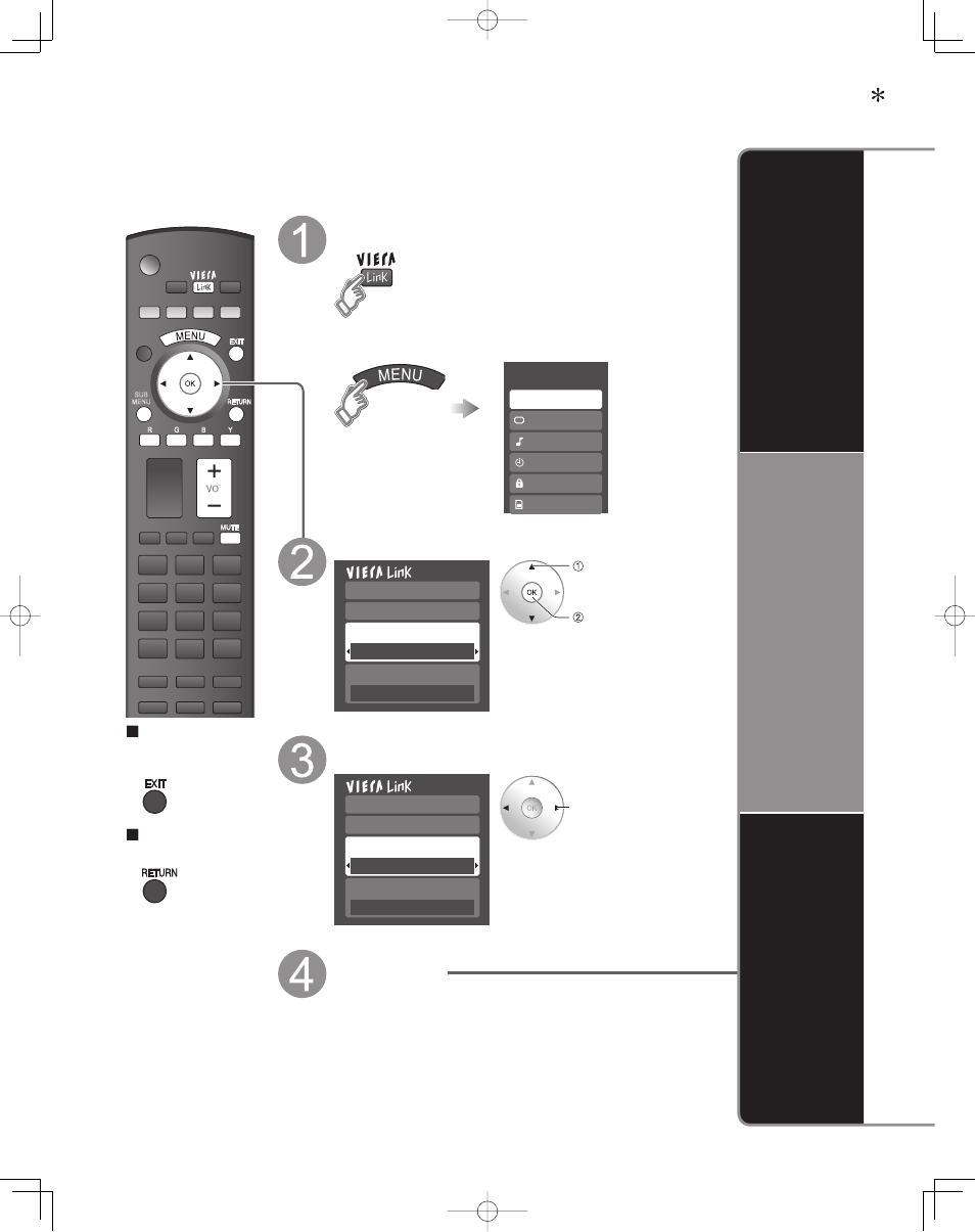 Viera link, Hdavi control | Panasonic TC-32LZ800 User Manual | Page 90 / 114