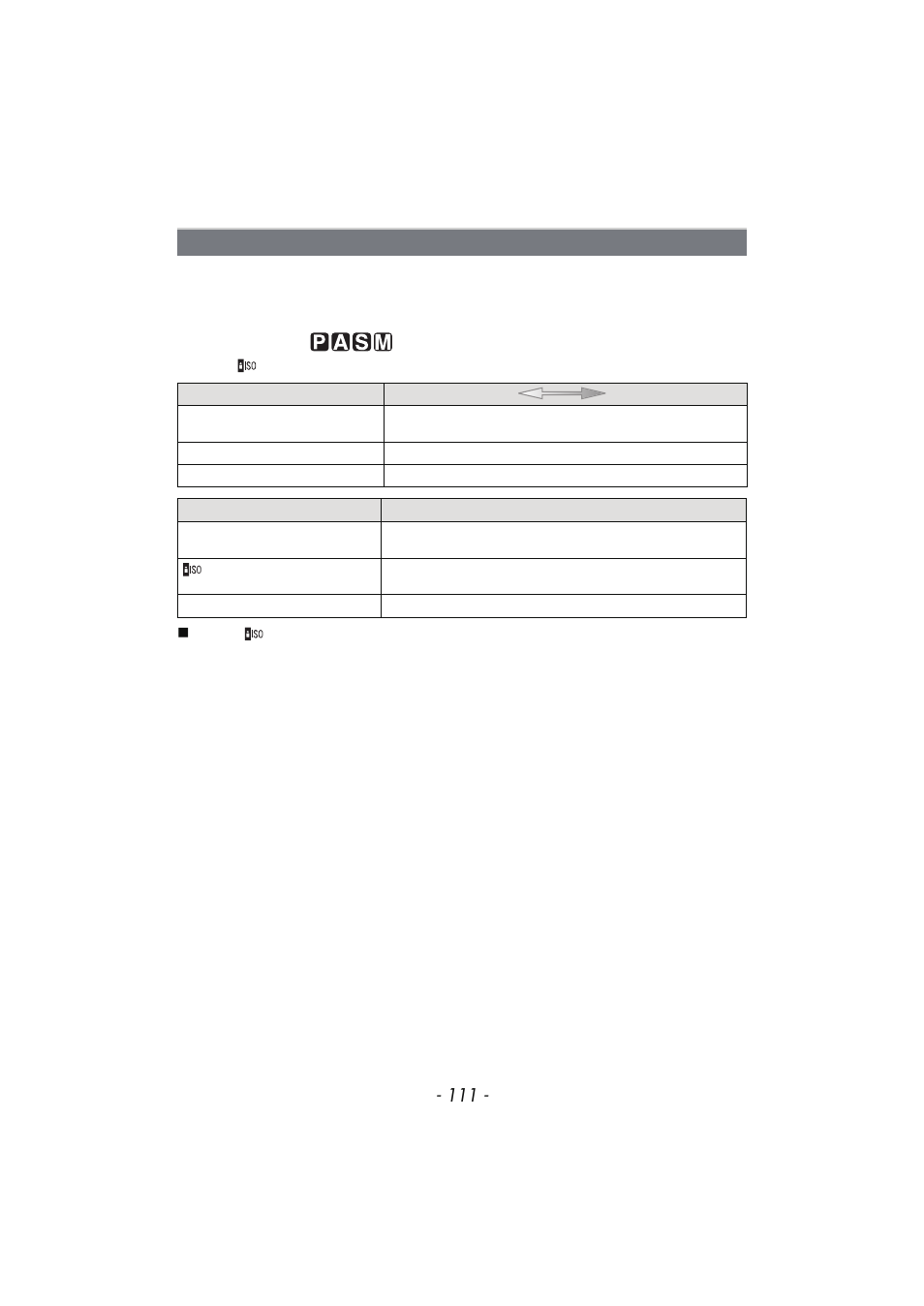 Sensitivity, P111) | Panasonic DMC-FX700 User Manual | Page 111 / 208