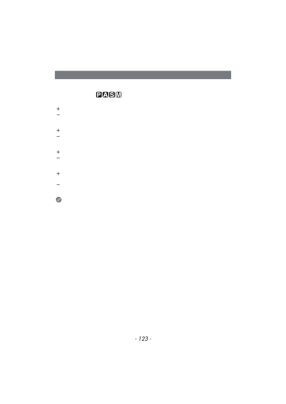 Pict. adj, P123) | Panasonic DMC-FX700 User Manual | Page 123 / 208