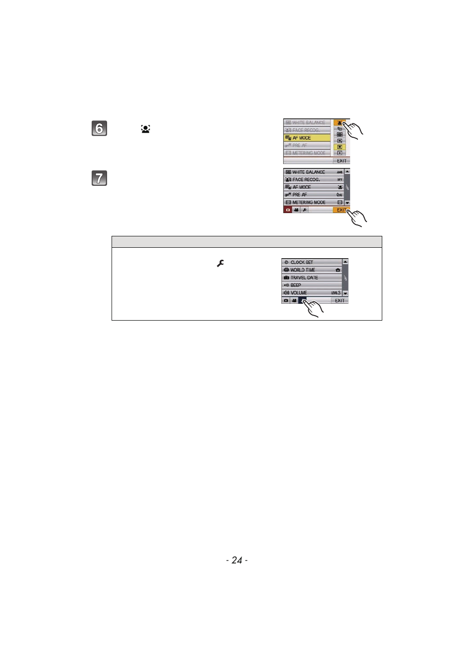 Panasonic DMC-FX700 User Manual | Page 24 / 208