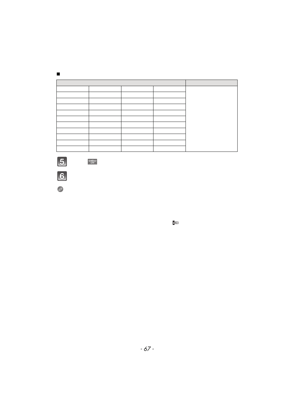 Panasonic DMC-FX700 User Manual | Page 67 / 208