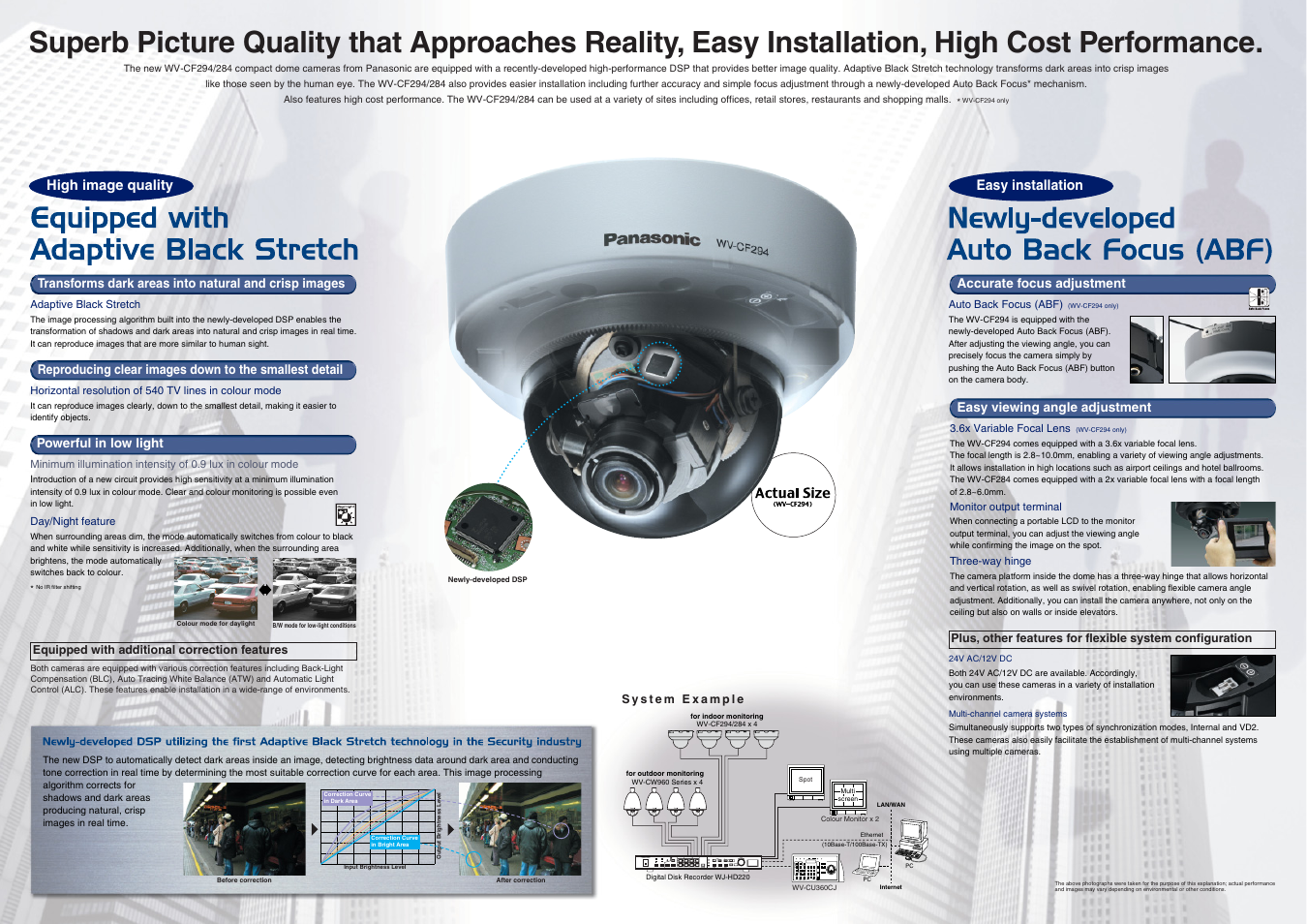 Wv-cw964 | Panasonic WV-CF294 User Manual | Page 2 / 3