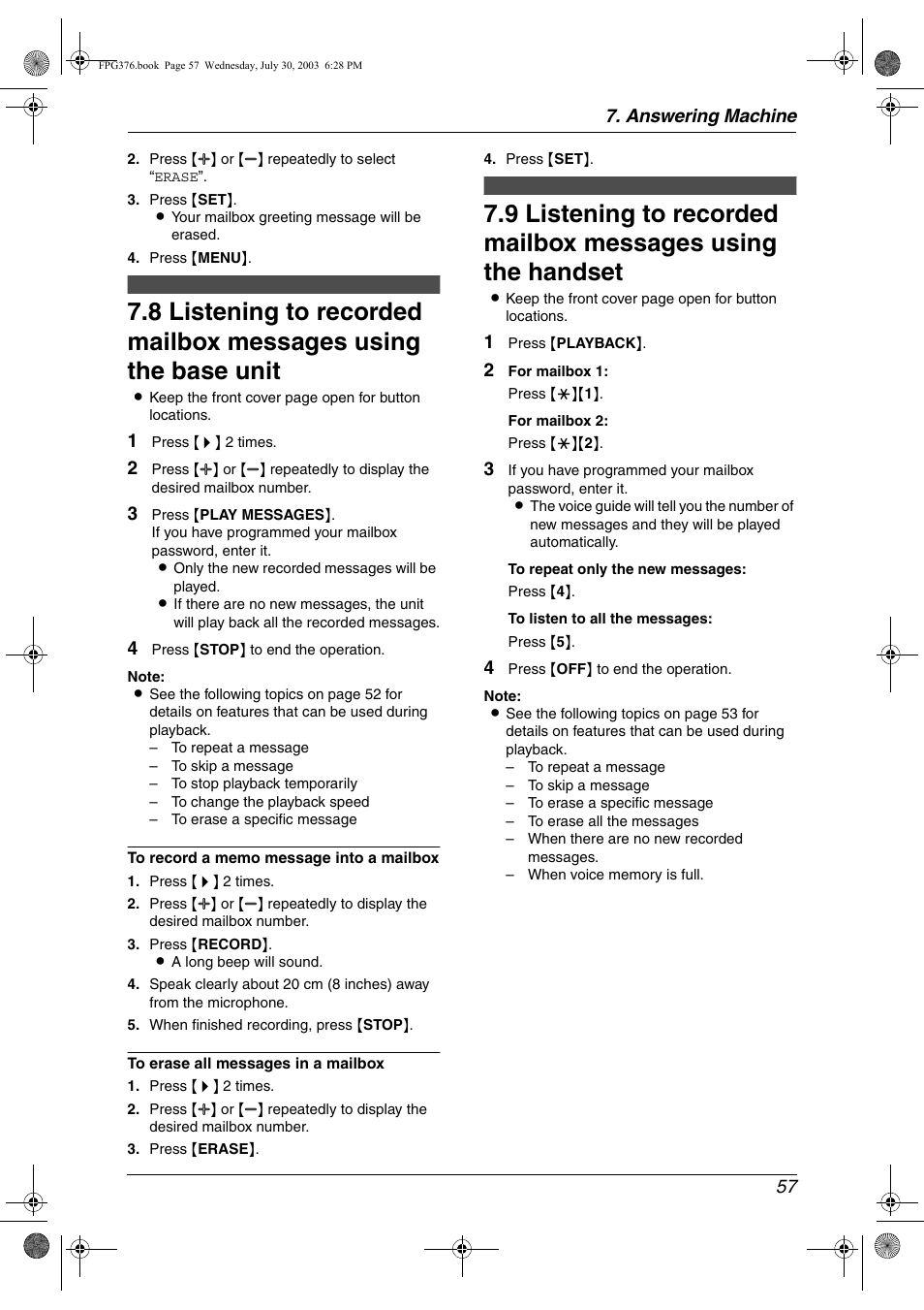 Panasonic KX-FPG377 User Manual | Page 59 / 94
