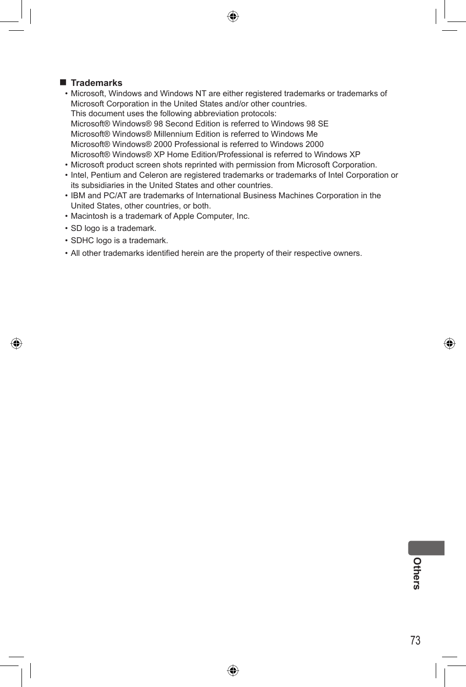 Panasonic KX-PX2M User Manual | Page 73 / 80