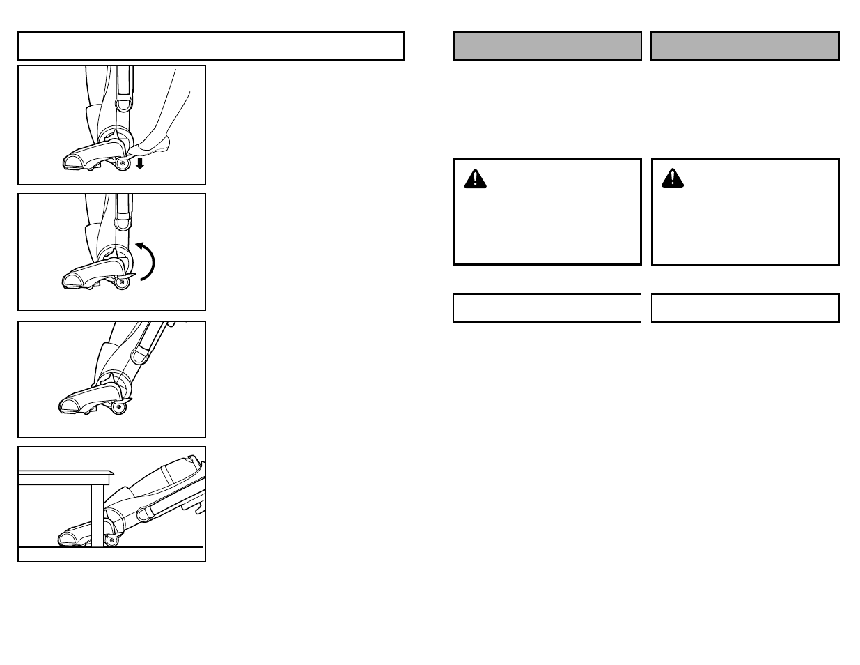 Entretien de l'aspirateur, Nettoyage du tamis filtrant secondaire, Cuidado de rutina de la aspiradora | Limpieza del segundo filtro de goma espuma, Advertencia, Avertissement | Panasonic MC-V5485 User Manual | Page 29 / 52