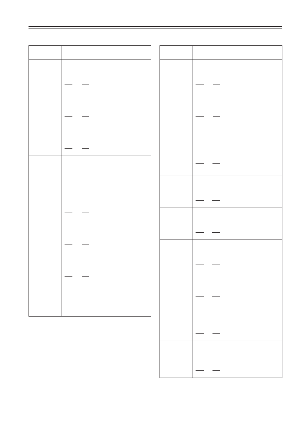 Setup menus, Continued), User menu | Audio | Panasonic AJ-SD965 User Manual | Page 55 / 86