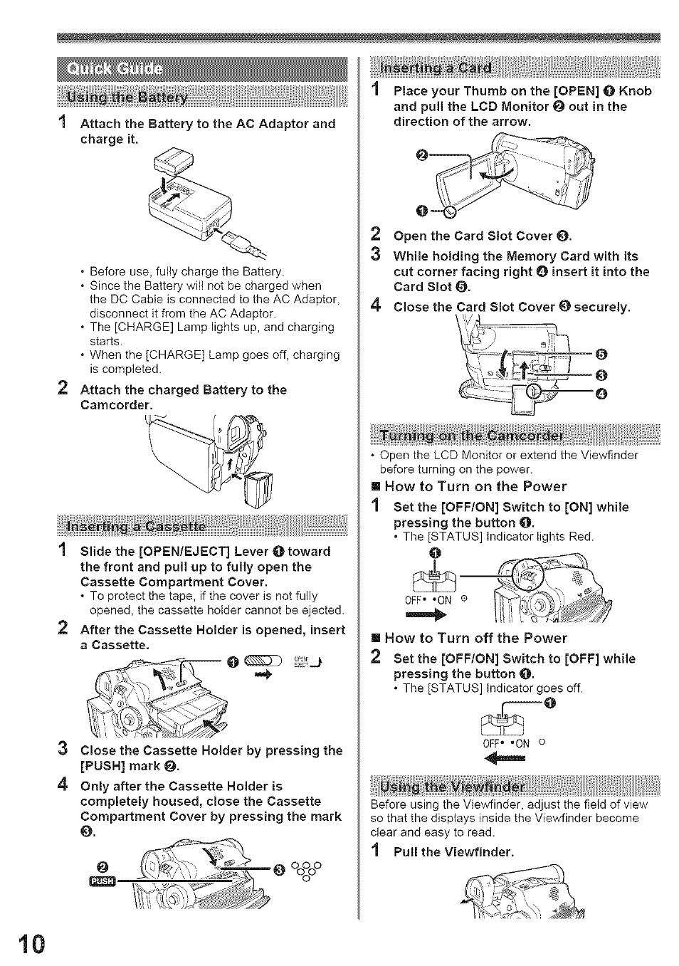 Panasonic PV-GS39 User Manual | Page 10 / 92