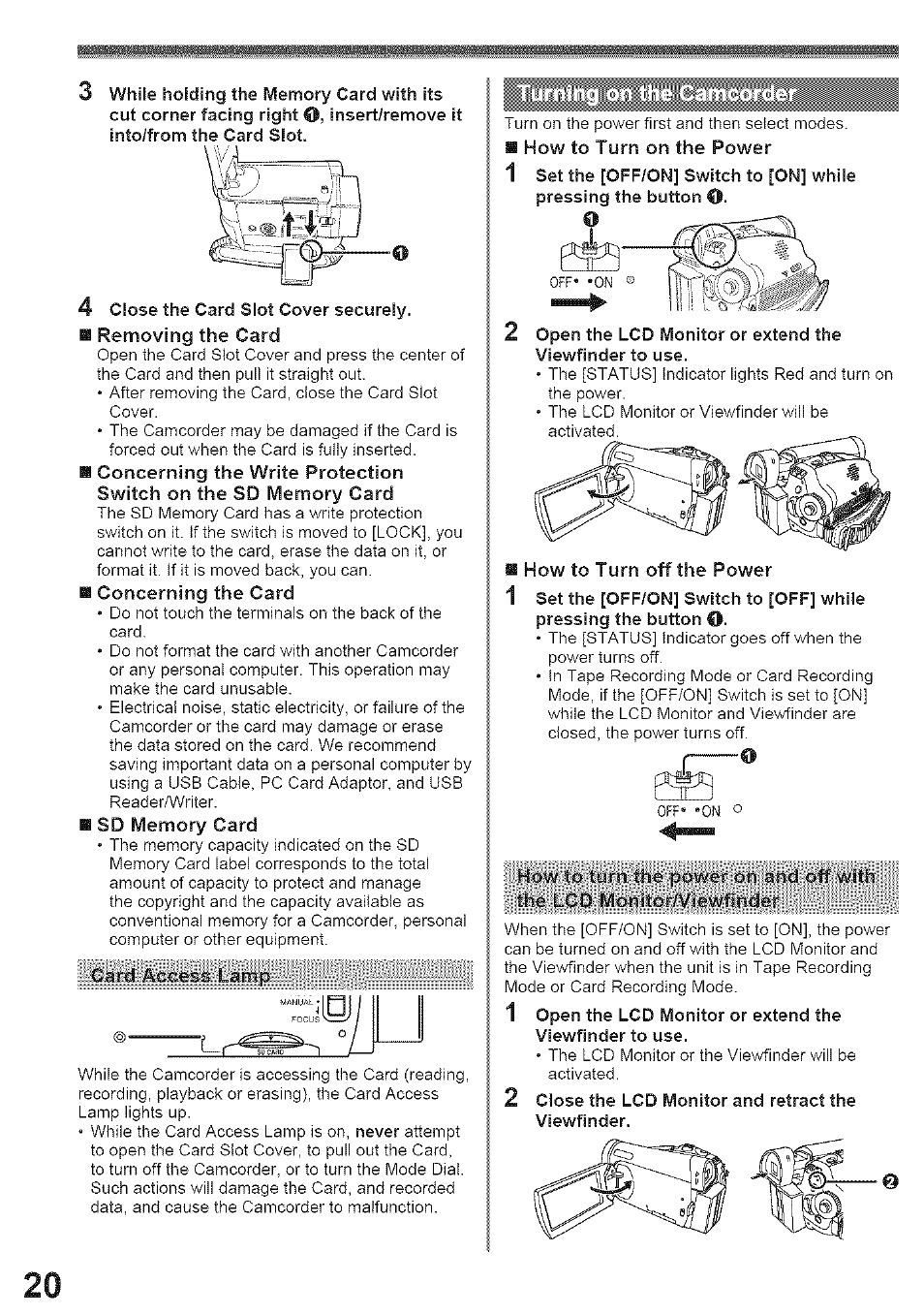Panasonic PV-GS39 User Manual | Page 20 / 92