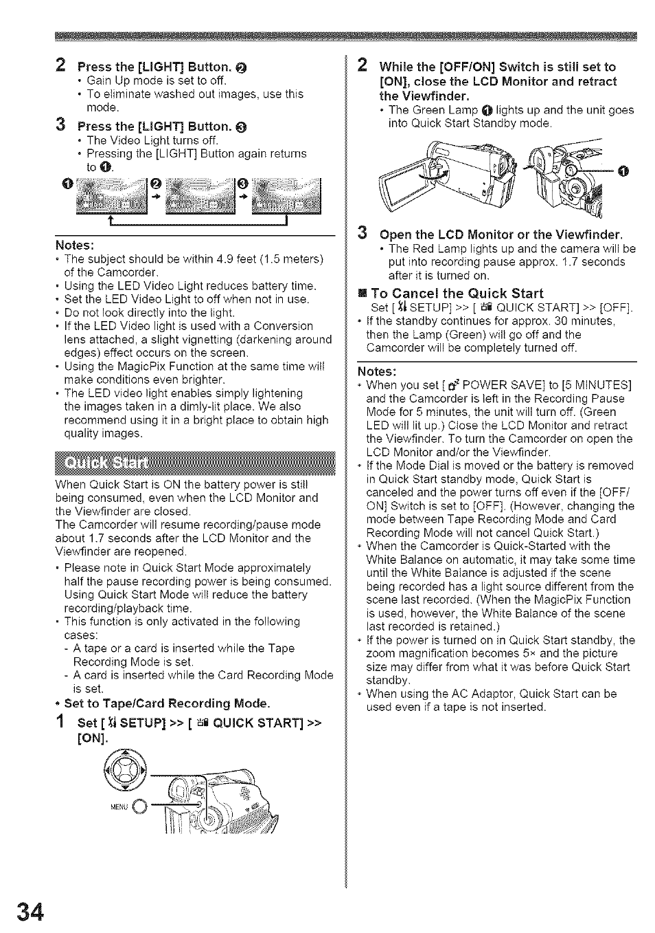 Panasonic PV-GS39 User Manual | Page 34 / 92