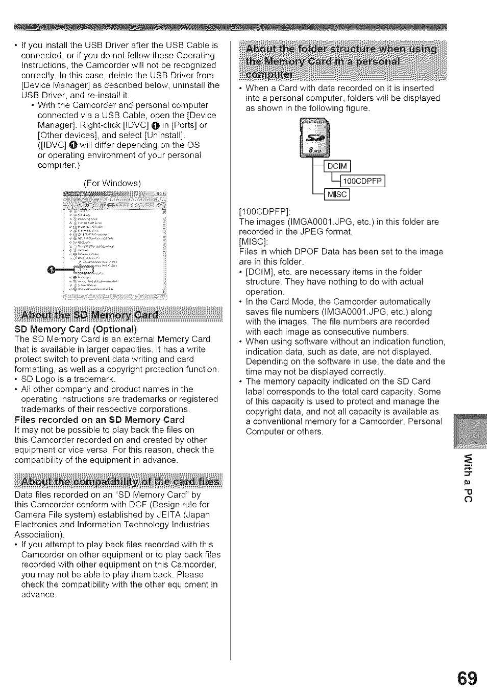 Panasonic PV-GS39 User Manual | Page 69 / 92