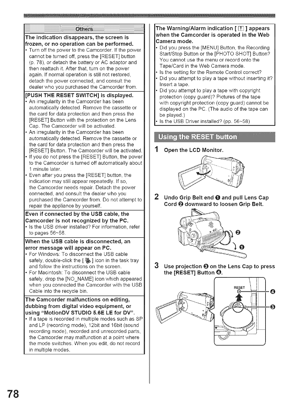 Panasonic PV-GS39 User Manual | Page 78 / 92