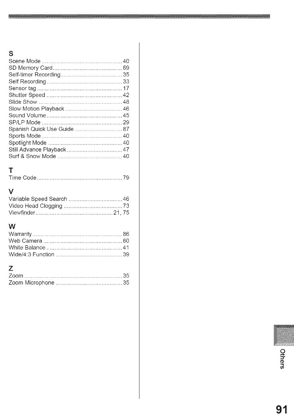 Panasonic PV-GS39 User Manual | Page 91 / 92