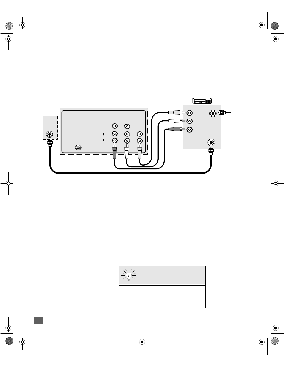 With a vcr - no cable box, 2 tuner picture in picture (pip) operation (cont.), Pip) o | Panasonic CT-3272S User Manual | Page 11 / 38