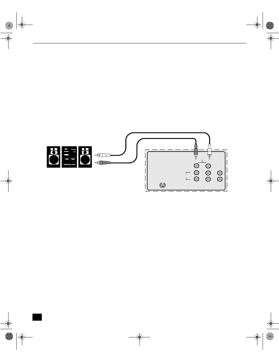 Para el amplificador de sonido, Para el amplificador de sonido / to audio amp, Nstalación | Ajustes de sonido (audio) | Panasonic CT-3272S User Manual | Page 26 / 38