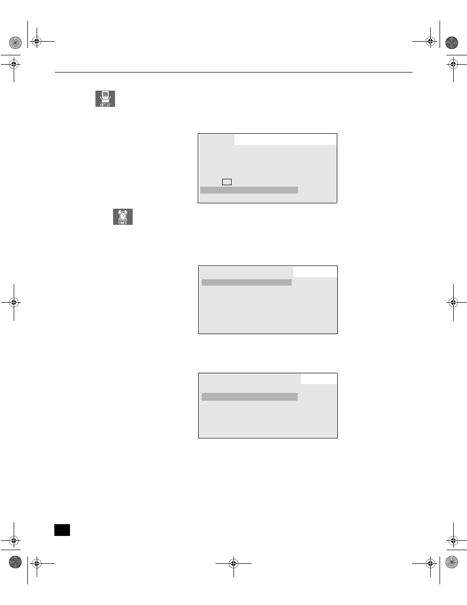 Funciones especiales, Idiomas, Cronometro apagado automatico / programacion | Cronómetro | Panasonic CT-3272S User Manual | Page 34 / 38