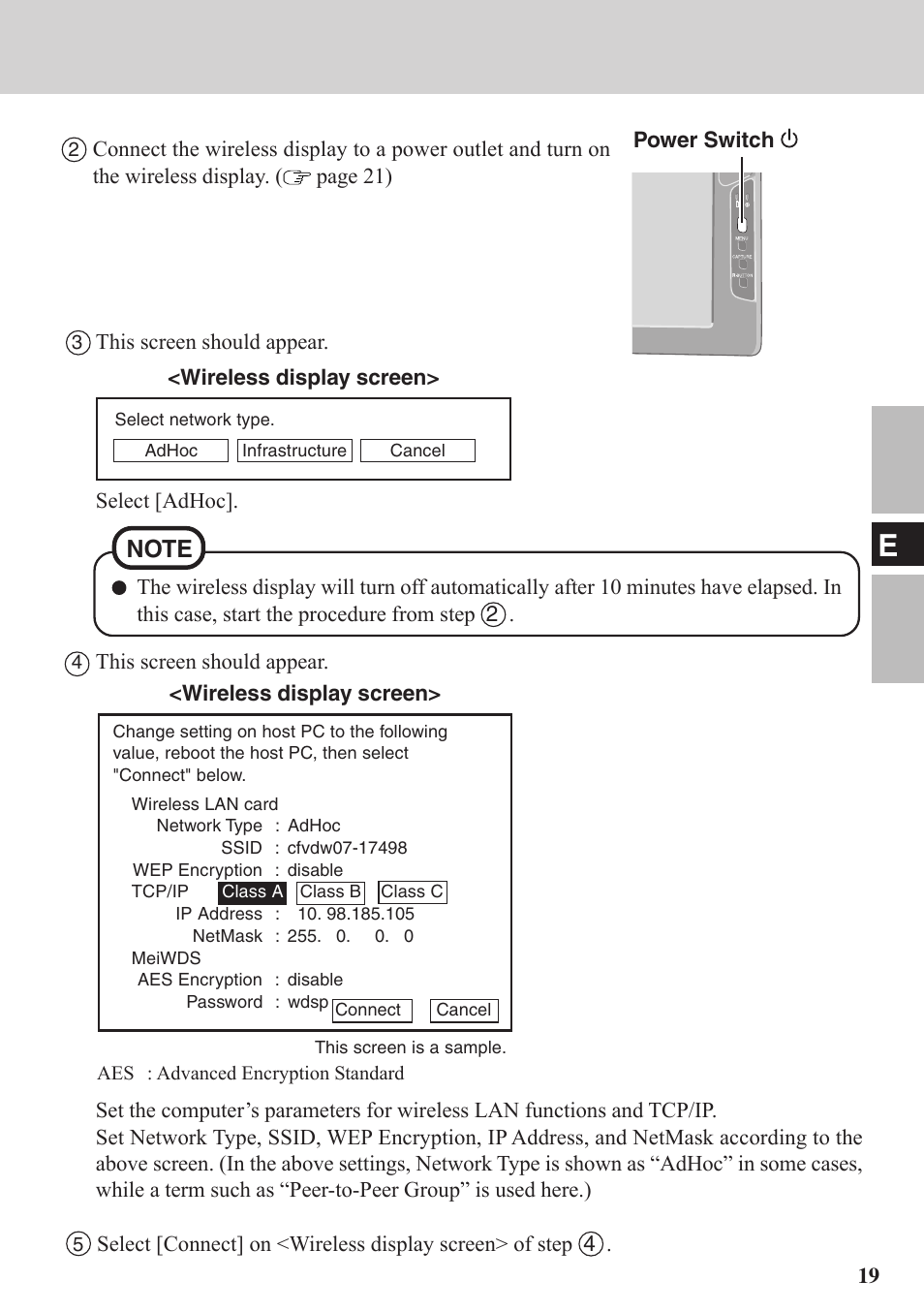 Panasonic CF-VDW07BH User Manual | Page 19 / 104