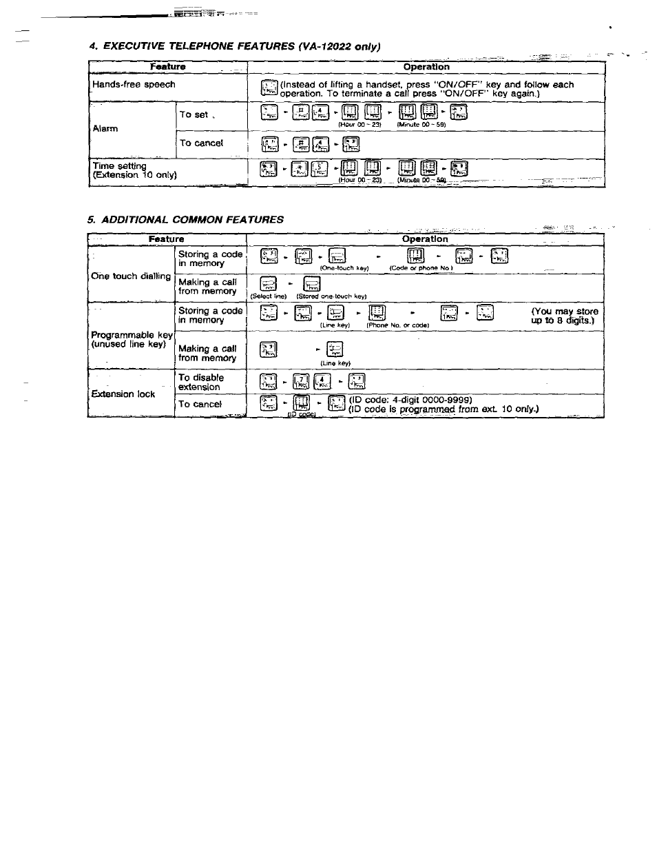 M l ' s, 3 ' s, E - m | Panasonic VA-309UK User Manual | Page 6 / 8