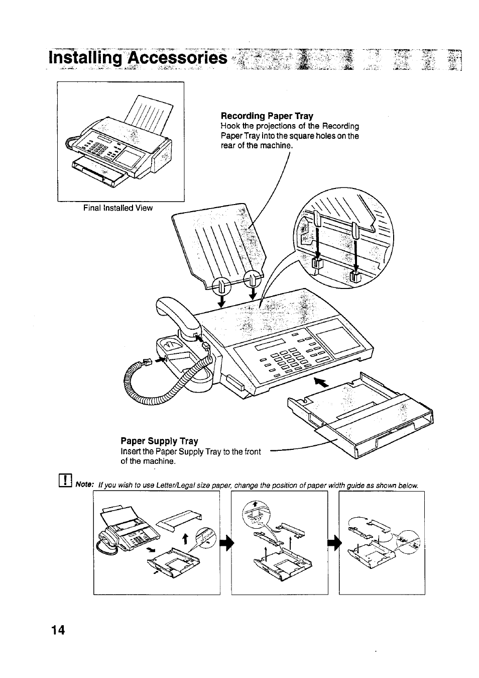 Panasonic PANAFAX UF-321 User Manual | Page 16 / 110