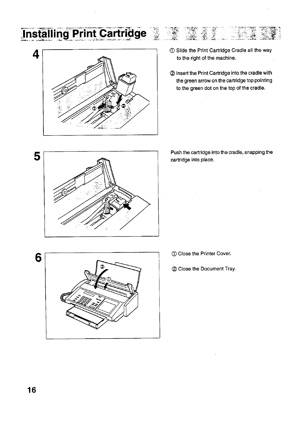 I nspl i i ng pri plpisr | Panasonic PANAFAX UF-321 User Manual | Page 18 / 110