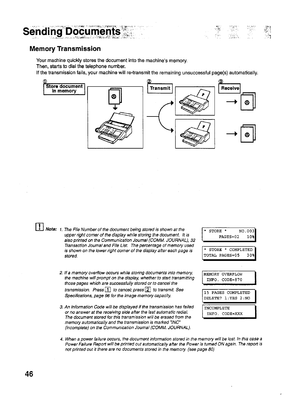 Then, starts to dial the teiephone number, Sending dbicunnient | Panasonic PANAFAX UF-321 User Manual | Page 48 / 110