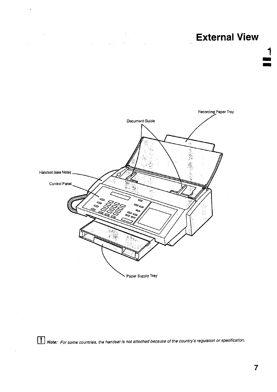 Panasonic PANAFAX UF-321 User Manual | Page 9 / 110