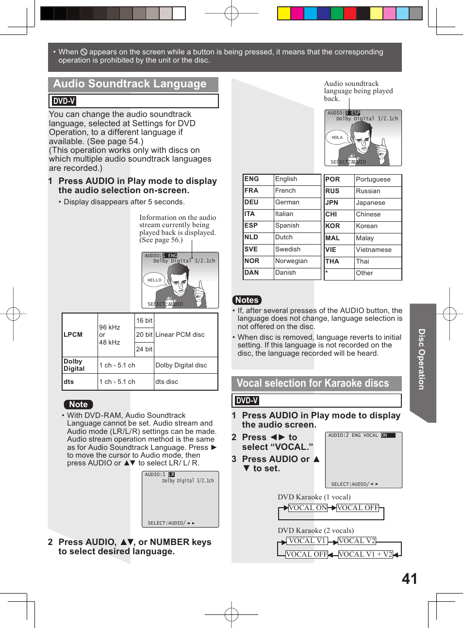 Panasonic PV 20DF64 User Manual | Page 41 / 76